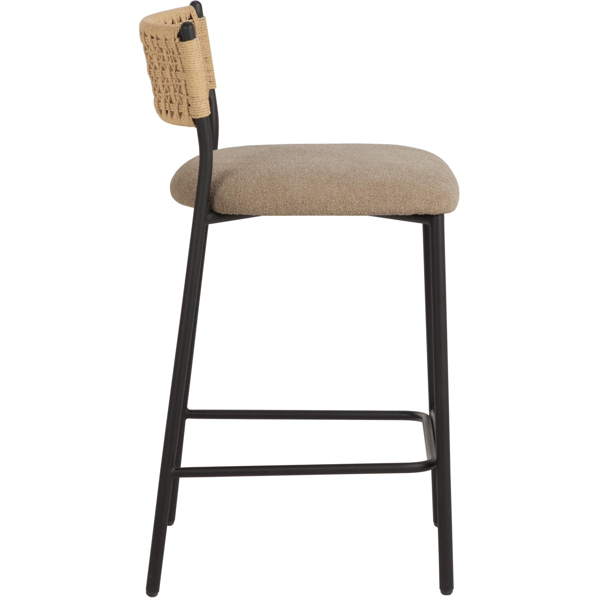 Ernesta Counter Stool - Rhine Sandbank 3 Ernesta Counter Stool - Rhine Sandbank - Image 3