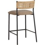 Ernesta Counter Stool - Rhine Sandbank 8 Ernesta Counter Stool - Rhine Sandbank - Image 4
