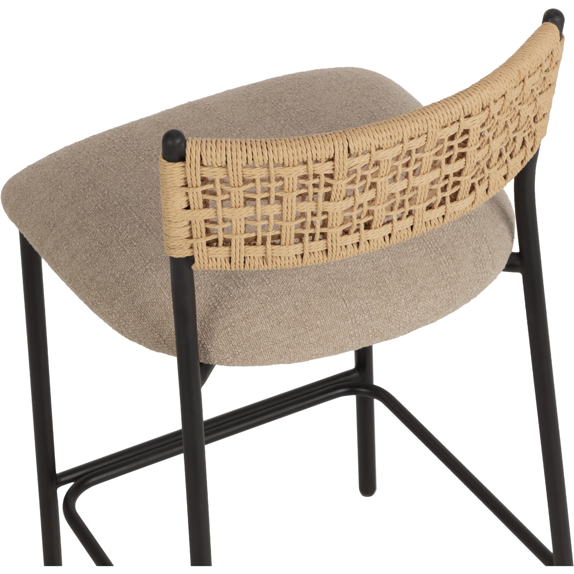 Ernesta Counter Stool - Rhine Sandbank 5 Ernesta Counter Stool - Rhine Sandbank - Image 5