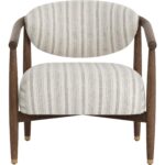 Sigrid Lounge Chair - Antique Brown - Gifford Script 112740 112740 SIGRID LOUNGE CHAIR ANTIQUE BROWN GIFFORD SCRIPT 21