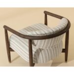 Sigrid Lounge Chair - Antique Brown - Gifford Script 112740 112740 SIGRID LOUNGE CHAIR ANTIQUE BROWN GIFFORD SCRIPT 6