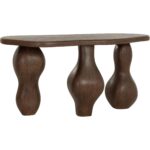 Ines Console Table - Dark Brown 7 Ines Console Table - Dark Brown - Image 2