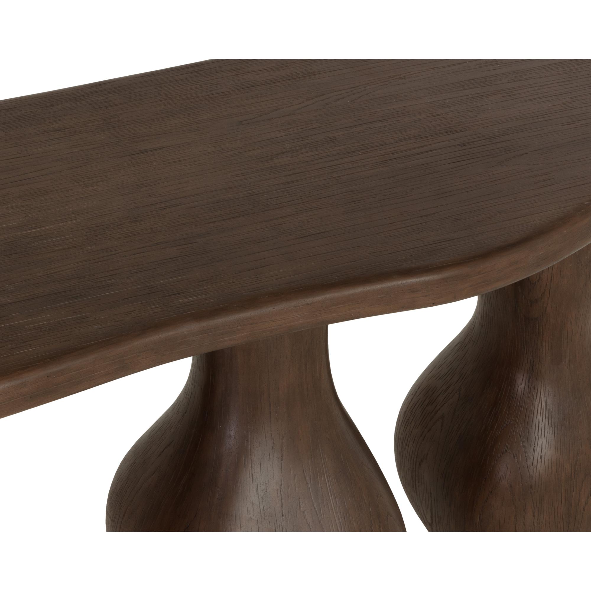 Ines Console Table - Dark Brown 5 Ines Console Table - Dark Brown - Image 5