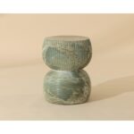 Gemina End Table - Marble Look - Jade Onyx 112758 112758 GEMINA END TABLE MARBLE LOOK JADE ONYX