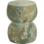 Gemina End Table - Marble Look - Jade Onyx 112758 112758 GEMINA END TABLE MARBLE LOOK JADE ONYX 21