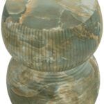 Gemina End Table - Marble Look - Jade Onyx 112758 112758 GEMINA END TABLE MARBLE LOOK JADE ONYX 26