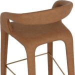 Atika Barstool - Milliken Cognac 112760 112760 ATIKA BARSTOOL MILLIKEN COGNAC 26psd