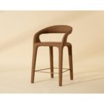 Atika Counter Stool - Milliken Cognac 13 Atika Counter Stool - Milliken Cognac 112761 112761 ATIKA COUNTER STOOL MILLIKEN COGNAC