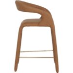 Atika Counter Stool - Milliken Cognac 10 Atika Counter Stool - Milliken Cognac 112761 112761 ATIKA COUNTER STOOL MILLIKEN COGNAC 22