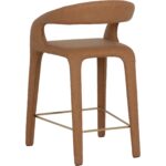Atika Counter Stool - Milliken Cognac 11 Atika Counter Stool - Milliken Cognac 112761 112761 ATIKA COUNTER STOOL MILLIKEN COGNAC 23