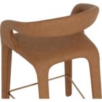 Atika Counter Stool - Milliken Cognac 12 Atika Counter Stool - Milliken Cognac 112761 112761 ATIKA COUNTER STOOL MILLIKEN COGNAC 26