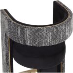 Adamina Counter Stool - Abbington Black / Hobbes Night 9 Adamina Counter Stool - Abbington Black / Hobbes Night - Image 5