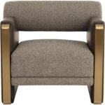 Edgar Lounge Chair - Gellar Earth / Eglinton Espresso 6 Edgar Lounge Chair - Gellar Earth / Eglinton Espresso - Image 2