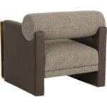 Edgar Lounge Chair - Gellar Earth / Eglinton Espresso 8 Edgar Lounge Chair - Gellar Earth / Eglinton Espresso - Image 4