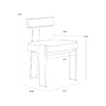 Titan Dining Chair - Vista Ganache 11 Titan Dining Chair - Vista Ganache - Image 6
