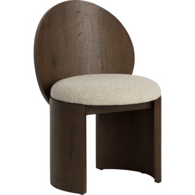 Mitre Dining Chair - Santa Cruz Oatmeal