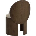 Mitre Dining Chair - Santa Cruz Oatmeal 9 Mitre Dining Chair - Santa Cruz Oatmeal - Image 4