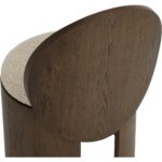 Mitre Dining Chair - Santa Cruz Oatmeal 10 Mitre Dining Chair - Santa Cruz Oatmeal - Image 5