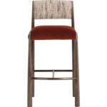 Bayard Barstool - Dark Bronze - Meg Rust / Terri Nutmeg 9 Bayard Barstool - Dark Bronze - Meg Rust / Terri Nutmeg 112802 112802 BAYARD BARSTOOL DARK BRONZE MEG RUST TERRI NUTMEG 21
