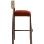 Bayard Barstool - Dark Bronze - Meg Rust / Terri Nutmeg 10 Bayard Barstool - Dark Bronze - Meg Rust / Terri Nutmeg 112802 112802 BAYARD BARSTOOL DARK BRONZE MEG RUST TERRI NUTMEG 22
