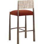 Bayard Barstool - Dark Bronze - Meg Rust / Terri Nutmeg 11 Bayard Barstool - Dark Bronze - Meg Rust / Terri Nutmeg 112802 112802 BAYARD BARSTOOL DARK BRONZE MEG RUST TERRI NUTMEG 23