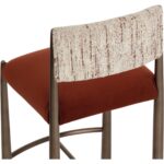 Bayard Barstool - Dark Bronze - Meg Rust / Terri Nutmeg 12 Bayard Barstool - Dark Bronze - Meg Rust / Terri Nutmeg 112802 112802 BAYARD BARSTOOL DARK BRONZE MEG RUST TERRI NUTMEG 26