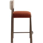 Bayard Counter Stool - Dark Bronze - Meg Rust / Terri Nutmeg 112803 112803 BAYARD COUNTER STOOL DARK BRONZE MEG RUST TERRI NUTMEG 22