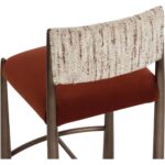 Bayard Counter Stool - Dark Bronze - Meg Rust / Terri Nutmeg 112803 112803 BAYARD COUNTER STOOL DARK BRONZE MEG RUST TERRI NUTMEG 26