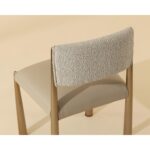 Bayard Dining Chair - Antique Brass - Napa Beige / Santa Cruz Oatmeal 112804 112804 BAYARD DINING CHAIR ANTIQUE BRASS NAPA BEIGE SANTA CRUZ OATMEAL 6