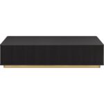 Kalla Coffee Table - Rectangular - Charcoal 112806 112806 KALLA COFFEE TABLE RECTANGULAR CHARCOAL 21