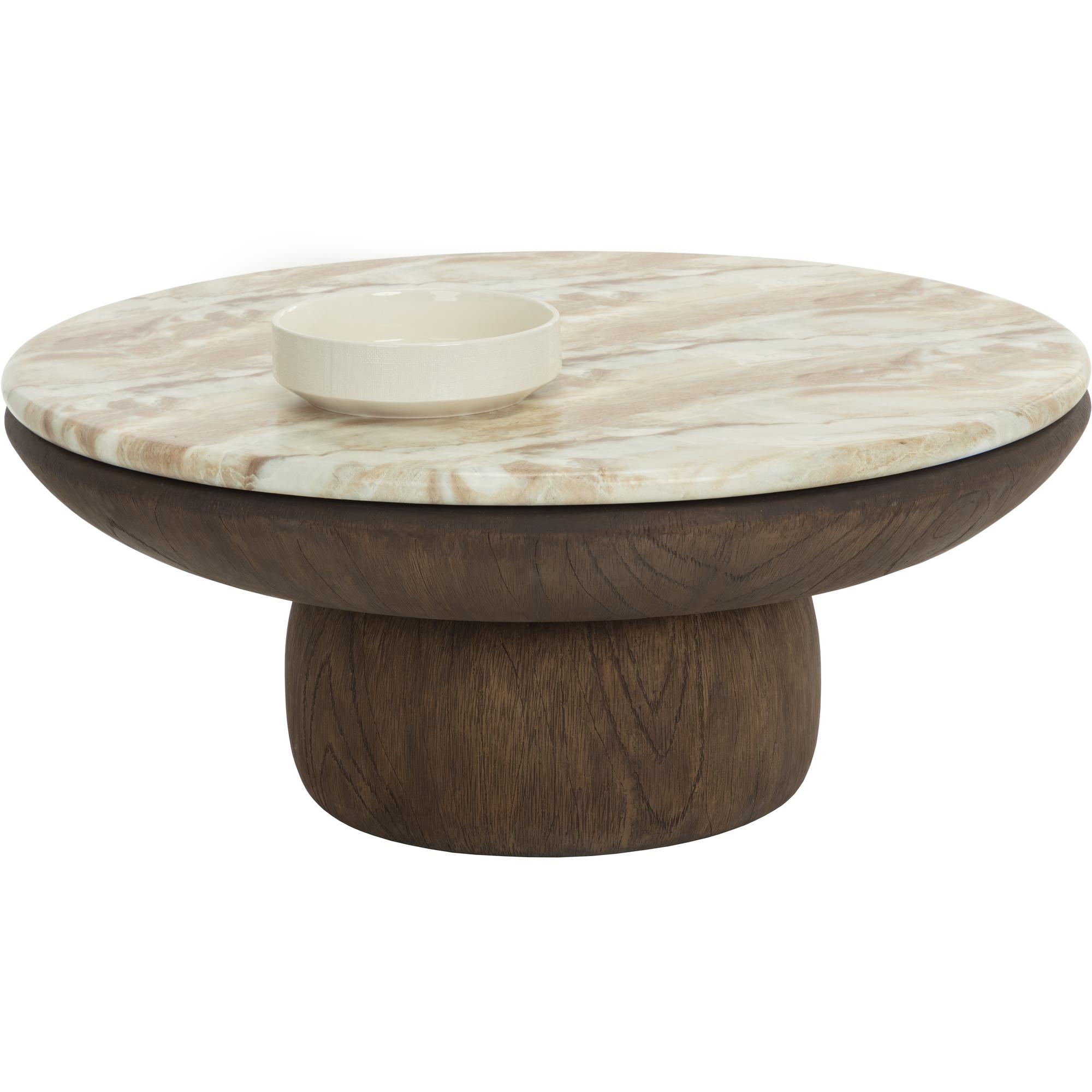 Orula Coffee Table - Marble Look - Macchiato 1 Orula Coffee Table - Marble Look - Macchiato
