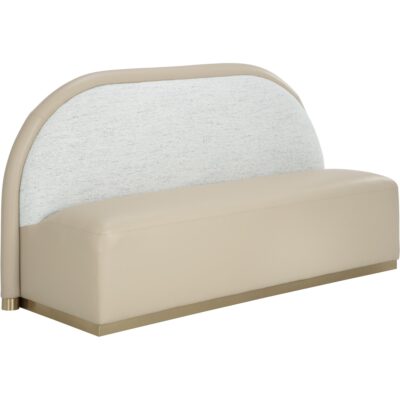 Ovid Banquette - Napa Beige / Hailey Moon
