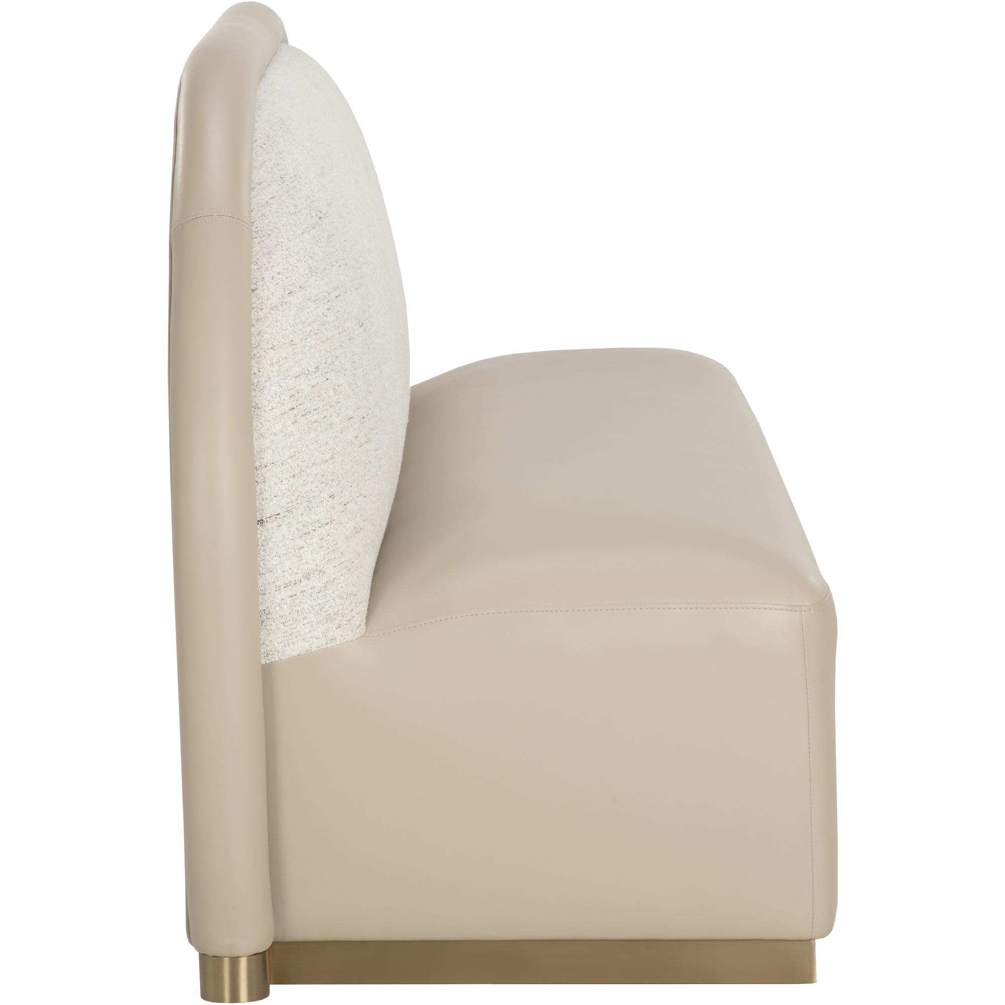Ovid Banquette - Napa Beige / Hailey Moon 2 Ovid Banquette - Napa Beige / Hailey Moon - Image 2