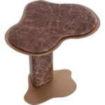 Isola End Table - Marble Look - Mocha 9 Isola End Table - Marble Look - Mocha - Image 4