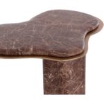 Isola End Table - Marble Look - Mocha 10 Isola End Table - Marble Look - Mocha - Image 5