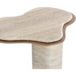 Isola End Table - Travertine Look - Dune 10 Isola End Table - Travertine Look - Dune - Image 5