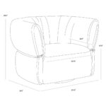 Davisville Swivel Armchair - Colorado Eucalyptus 11 Davisville Swivel Armchair - Colorado Eucalyptus - Image 6