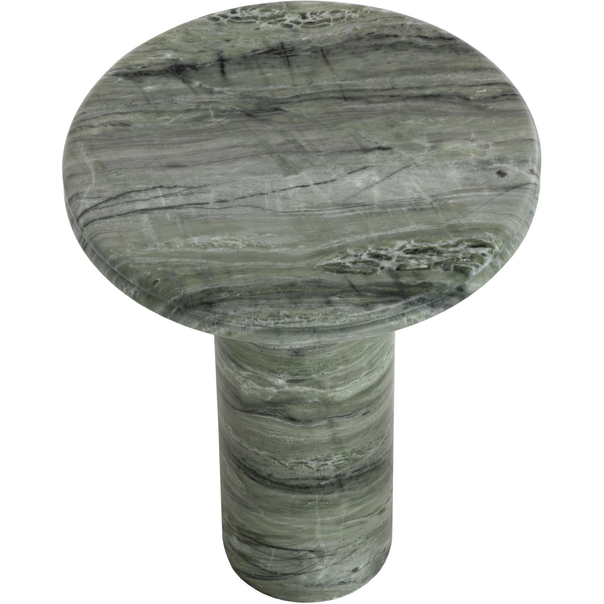 Bastion End Table - Marble Look - Sage 3 Bastion End Table - Marble Look - Sage - Image 3