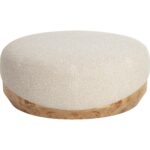 Mithuna Ottoman - Large - Santa Cruz Oatmeal 6 Mithuna Ottoman - Large - Santa Cruz Oatmeal - Image 2