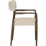 Guardi Dining Armchair - Scottsdale Eggshell / Santa Cruz Oatmeal 7 Guardi Dining Armchair - Scottsdale Eggshell / Santa Cruz Oatmeal - Image 3