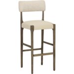 Guardi Barstool - Scottsdale Eggshell / Santa Cruz Oatmeal