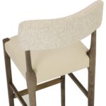 Guardi Barstool - Scottsdale Eggshell / Santa Cruz Oatmeal 9 Guardi Barstool - Scottsdale Eggshell / Santa Cruz Oatmeal - Image 5