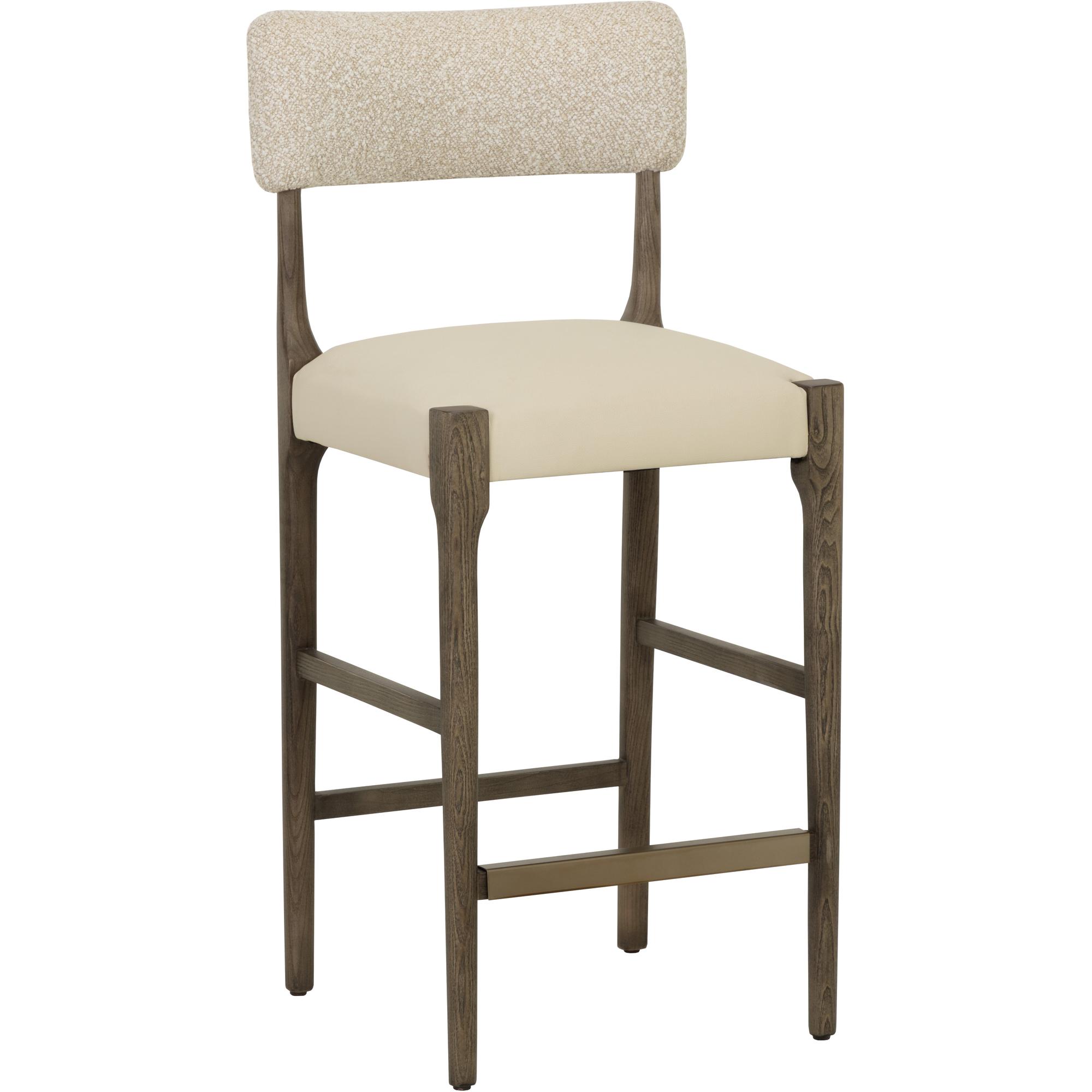 Guardi Counter Stool - Scottsdale Eggshell / Santa Cruz Oatmeal 1 Guardi Counter Stool - Scottsdale Eggshell / Santa Cruz Oatmeal