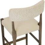 Guardi Counter Stool - Scottsdale Eggshell / Santa Cruz Oatmeal 9 Guardi Counter Stool - Scottsdale Eggshell / Santa Cruz Oatmeal - Image 5
