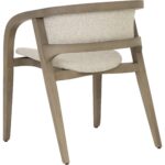 Arco Dining Armchair - Greige - Santa Cruz Oatmeal 9 Arco Dining Armchair - Greige - Santa Cruz Oatmeal - Image 4
