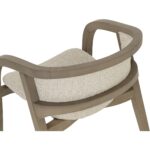 Arco Dining Armchair - Greige - Santa Cruz Oatmeal 10 Arco Dining Armchair - Greige - Santa Cruz Oatmeal - Image 5