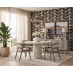 Arco Dining Armchair - Greige - Santa Cruz Oatmeal 11 Arco Dining Armchair - Greige - Santa Cruz Oatmeal - Image 6