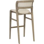 Arco Barstool - Greige - Santa Cruz Oatmeal 8 Arco Barstool - Greige - Santa Cruz Oatmeal - Image 4