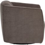Garrison Swivel Lounge Chair - Rika Chocolate 7 Garrison Swivel Lounge Chair - Rika Chocolate - Image 3