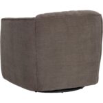 Garrison Swivel Lounge Chair - Rika Chocolate 8 Garrison Swivel Lounge Chair - Rika Chocolate - Image 4